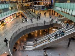 Interior do aeroporto