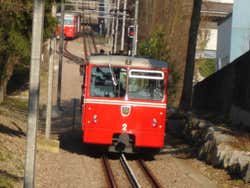 Trem cremalheira em Zurique