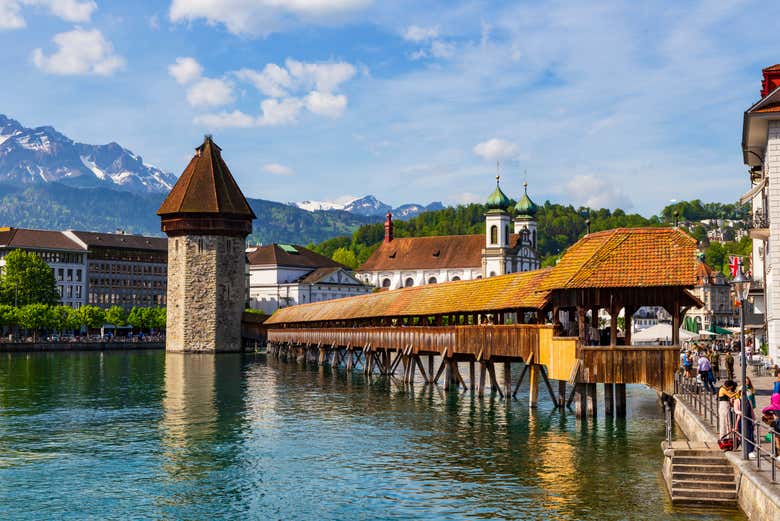Ponte da Capela, em Lucerna